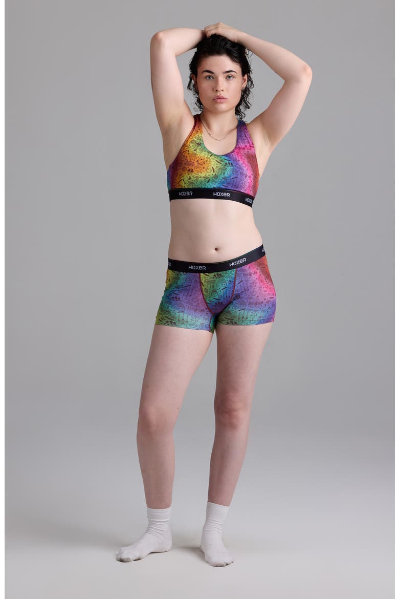 Star Ultrasoft 3-Inch Boxer Briefs, Alternate, color, FESTIVE FLARE