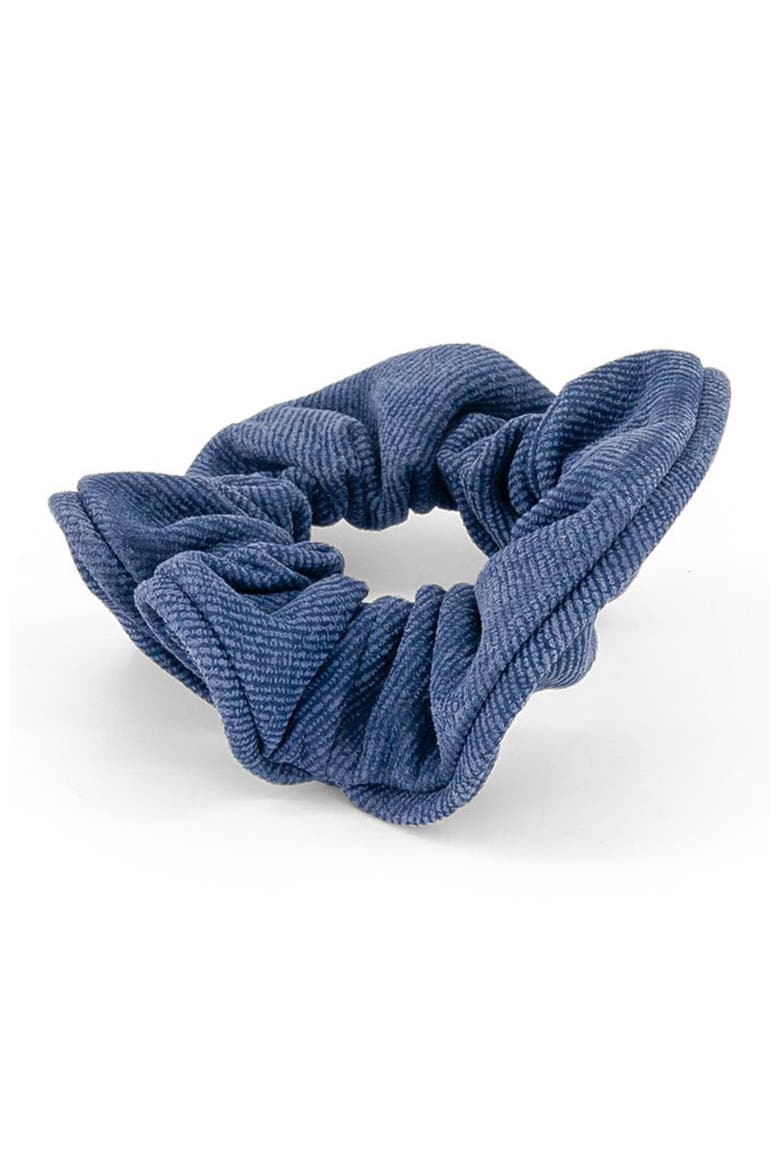 Allure Denim Scrunchie, Alternate, color, Blue