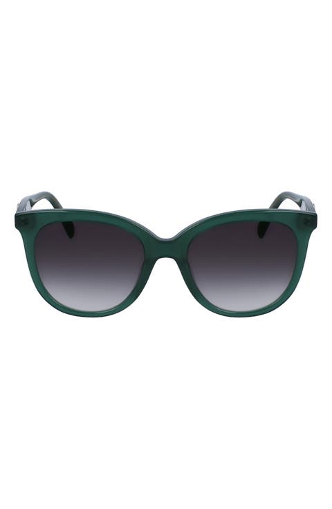 54mm Gradient Tea Cup Sunglasses