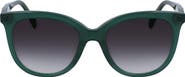 Longchamp 54mm Gradient Tea Cup Sunglasses