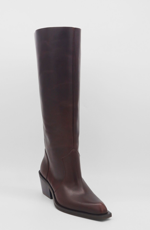 Runaway Knee High Leather Boots