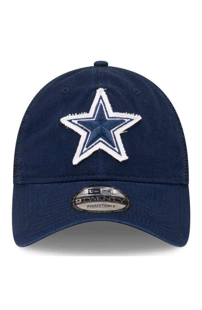 New Era Men's New Era Navy Dallas Cowboys Game Day 9TWENTY Adjustable Trucker Hat, Alternate, color, Navy