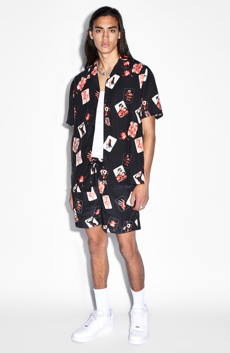 Ksubi Icons Board Shorts, Alternate, color, 