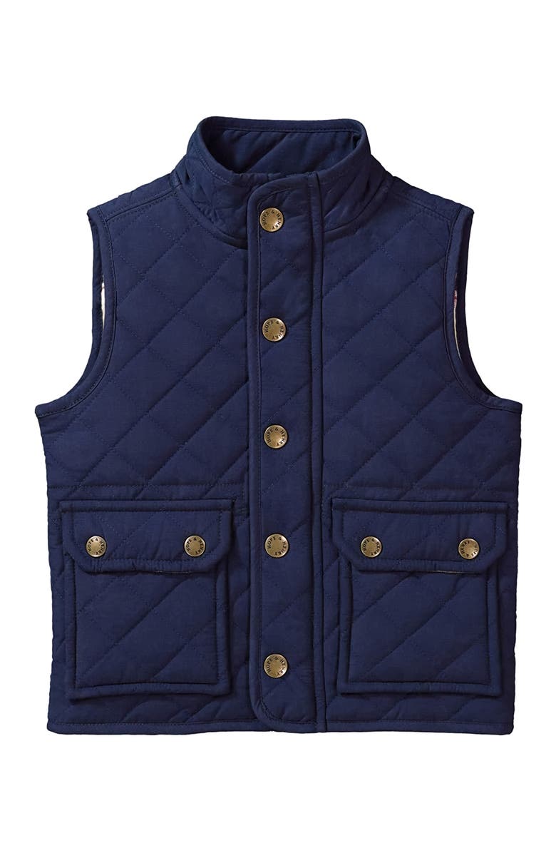Hope & Henry Boys' Quilted Field Vest, Kids, Main, color, 