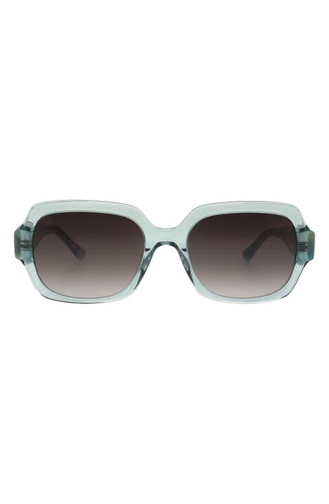 55mm Rectangular Sunglasses
