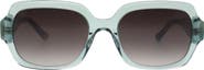 Florence by Mills 55mm Rectangular Sunglasses