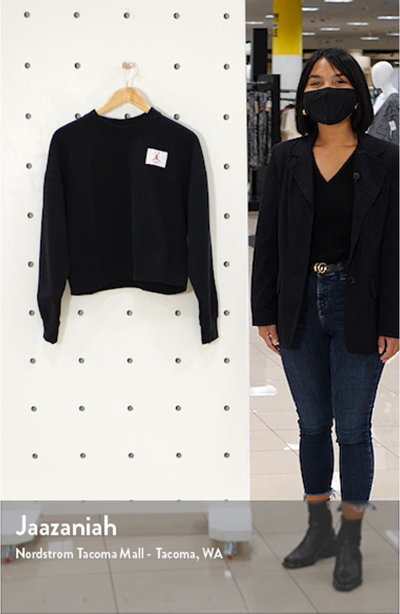 Nike Jordan Flight Women's Fleece Sweatshirt, sales video thumbnail