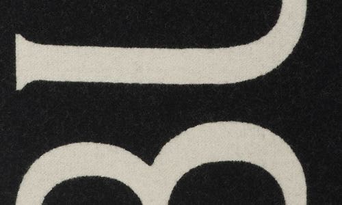 Burberry Reversible Logo Jacquard Wool Scarf