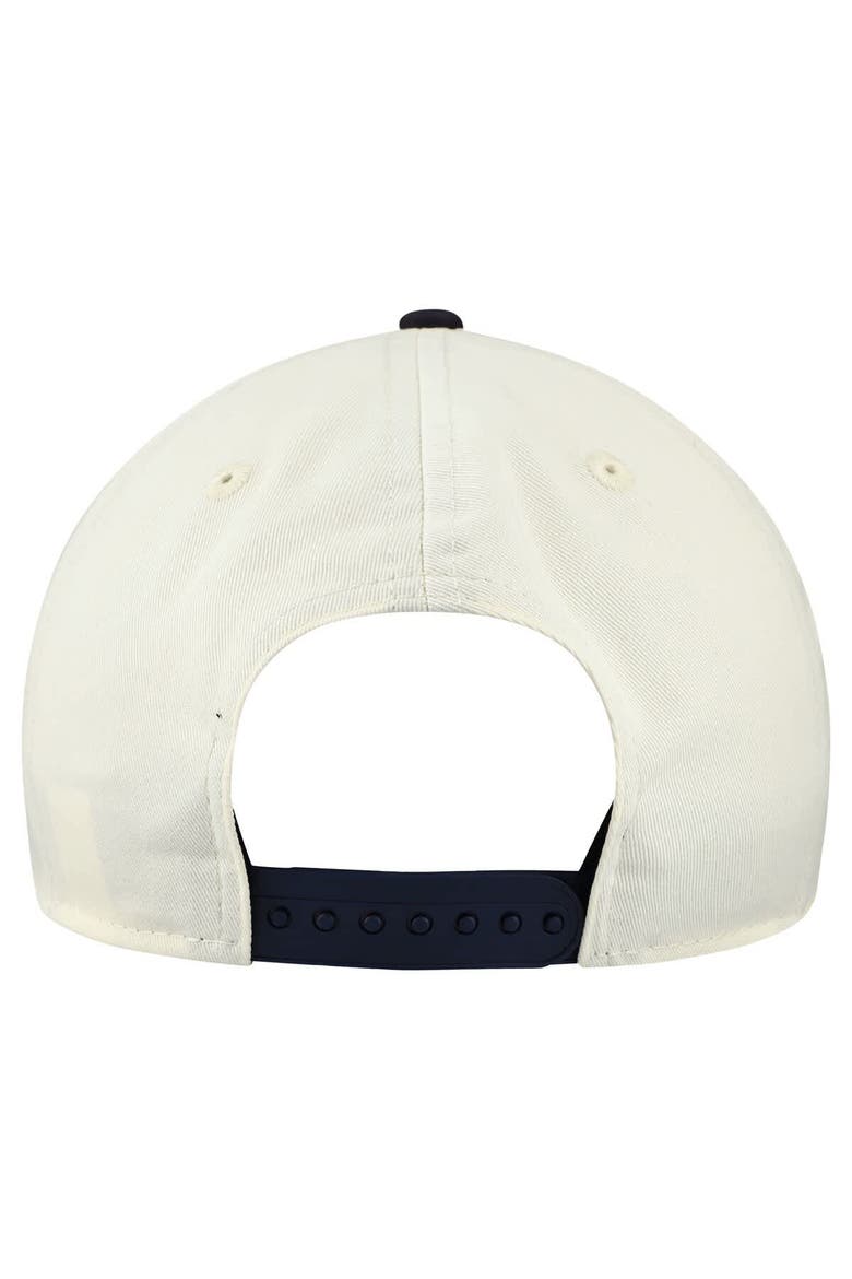 Men's New Era  Cream/Navy New York Yankees World Series 9FORTY M-Crown A-Frame Adjustable Hat, Alternate, color, Cream