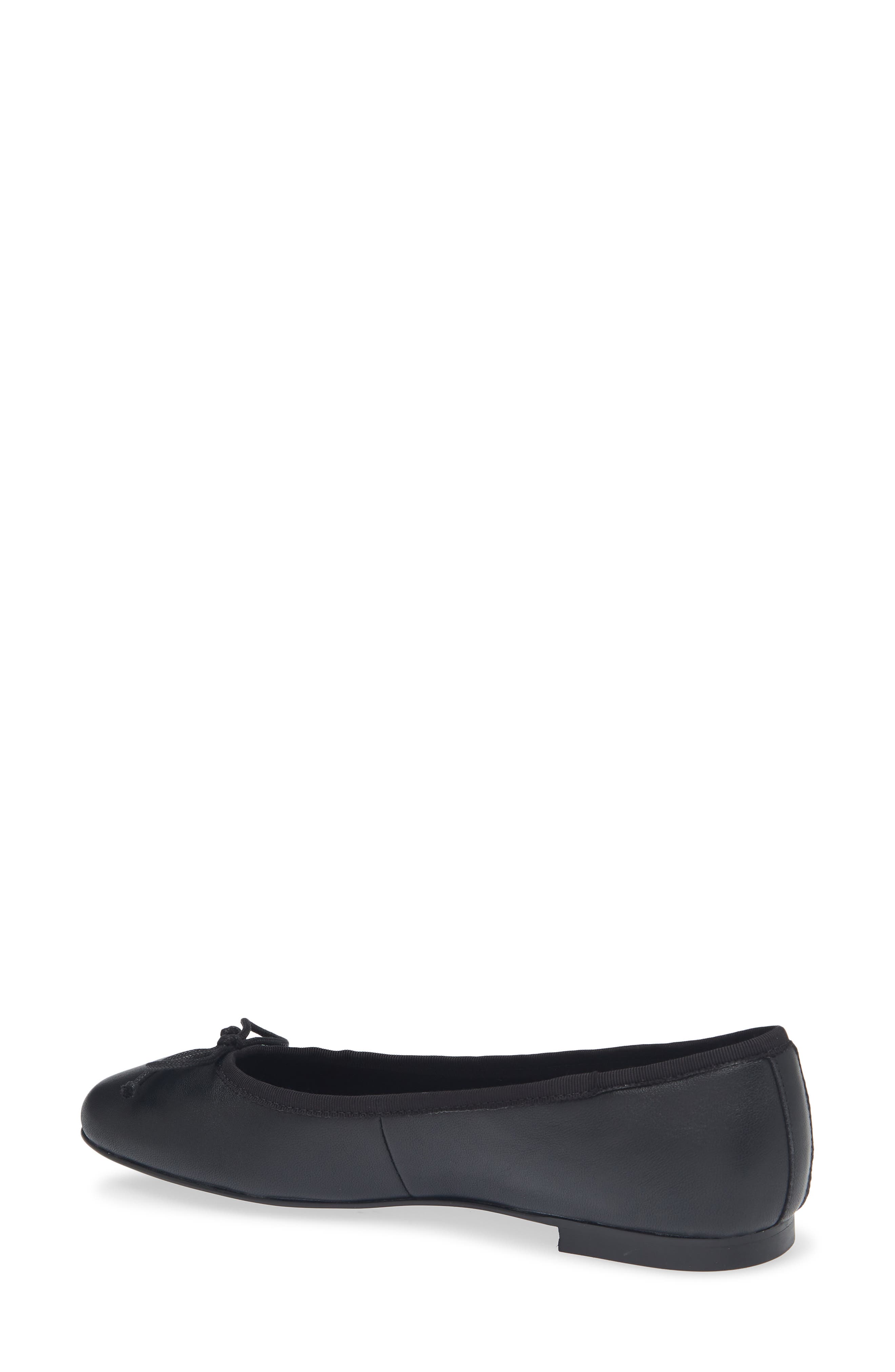 Tony Bianco Comma Ballet Flat, Alternate, color, Black Nappa