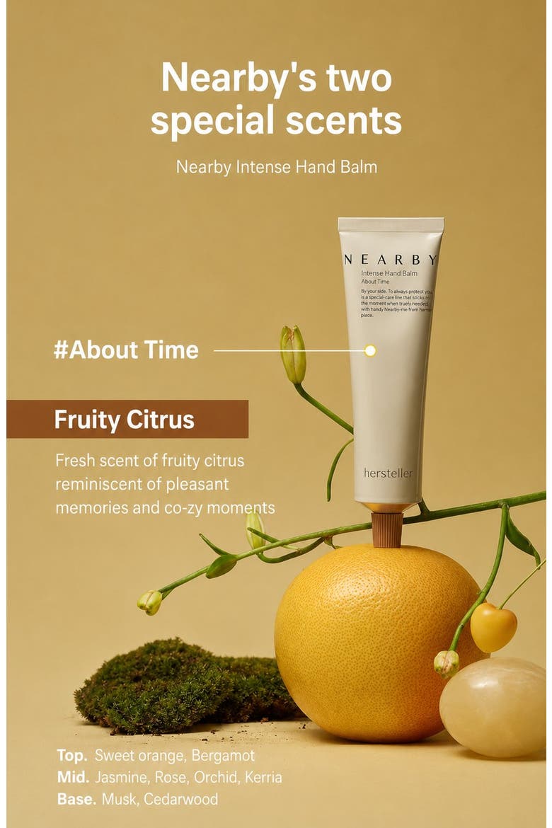 Nearby Intense Hand Balm, Alternate, color, ABOUT TIME