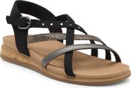 SKECHERS Desert Kiss Low Seaside Strappy Sandal
