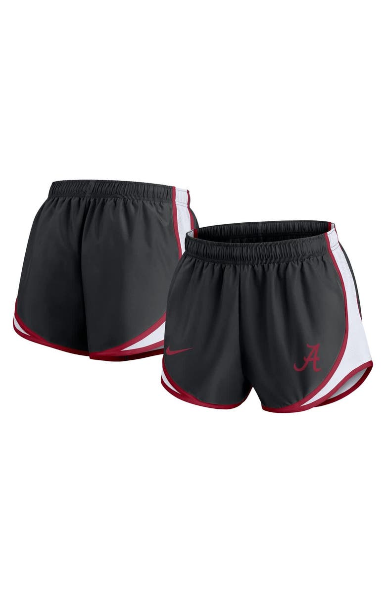 Nike Women's Nike Black Alabama Crimson Tide Spring Break Tempo Performance Shorts, Alternate, color, Black