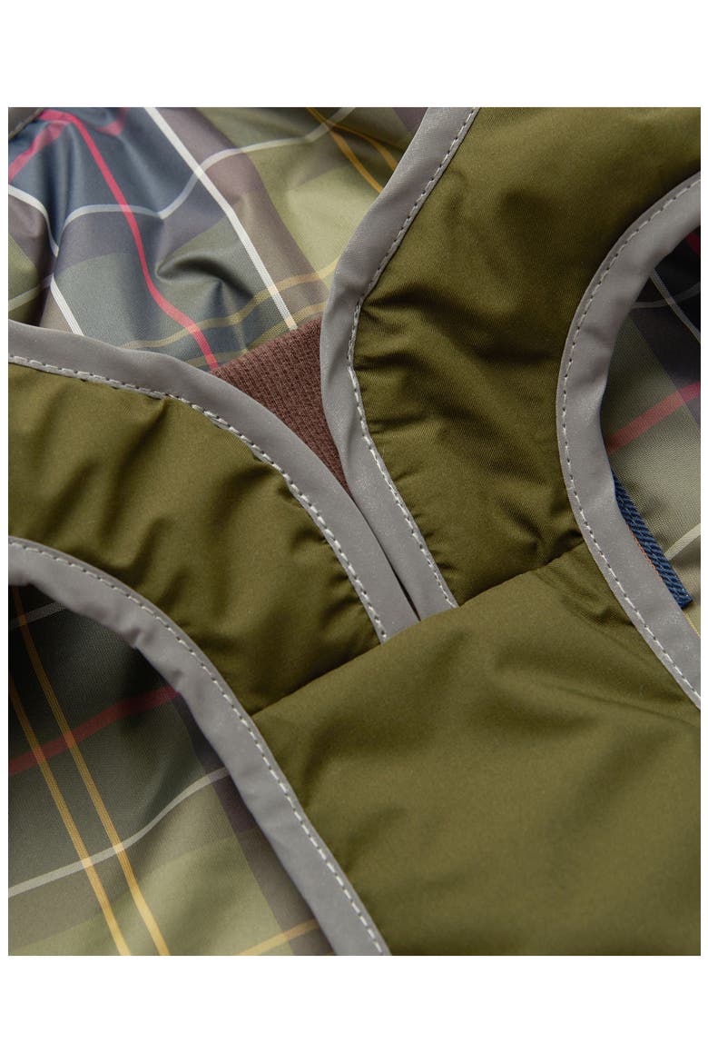 Monmouth Waterproof Dog Coat, Alternate, color, OLIVE