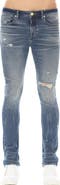 HVMAN Strat Ripped Super Skinny Jeans