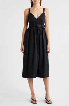 Steve Madden Juno Halter Neck Cotton Dress