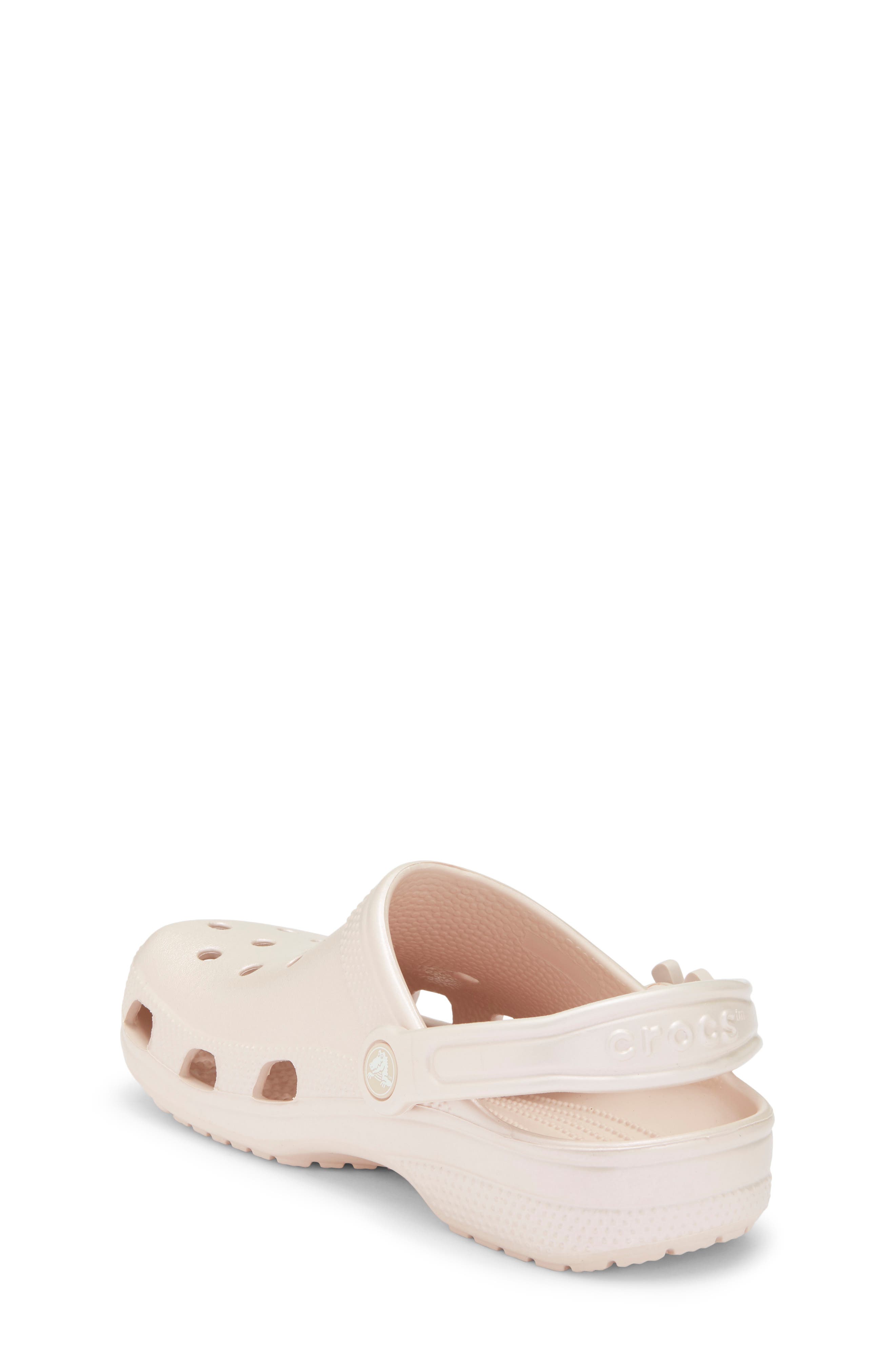 CROCS Kids' Classic Pearl Shine Clog, Alternate, color, Quartz