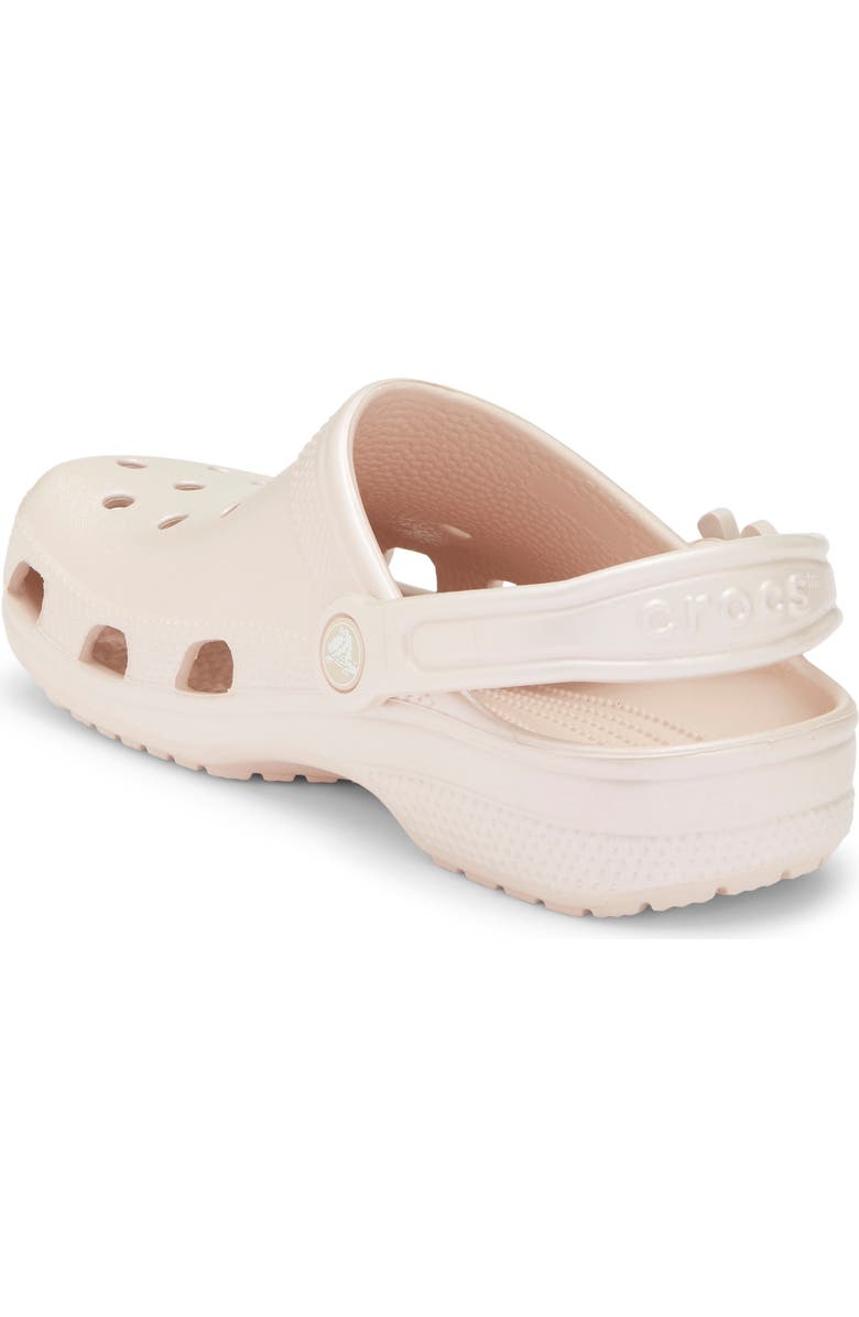 CROCS Kids' Classic Pearl Shine Clog, Alternate, color, Quartz