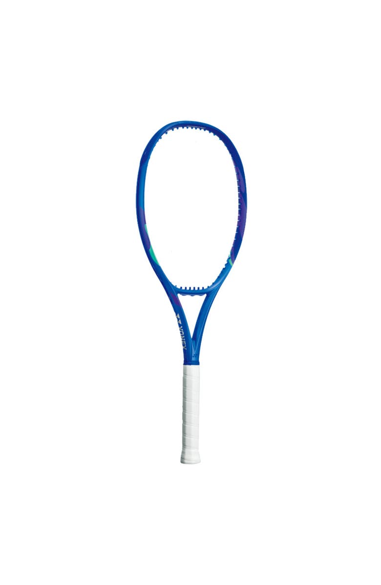 YONEX EZONE 100 Blast Blue Unstrung Tennis Racquet, Main, color, Blue