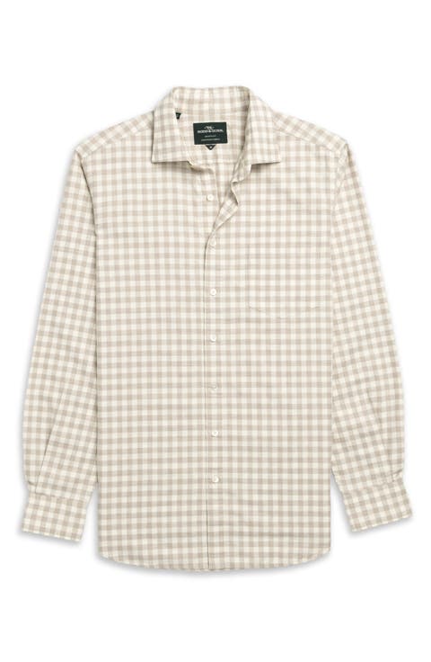 Haydon Gingham Cotton Button-Up Shirt