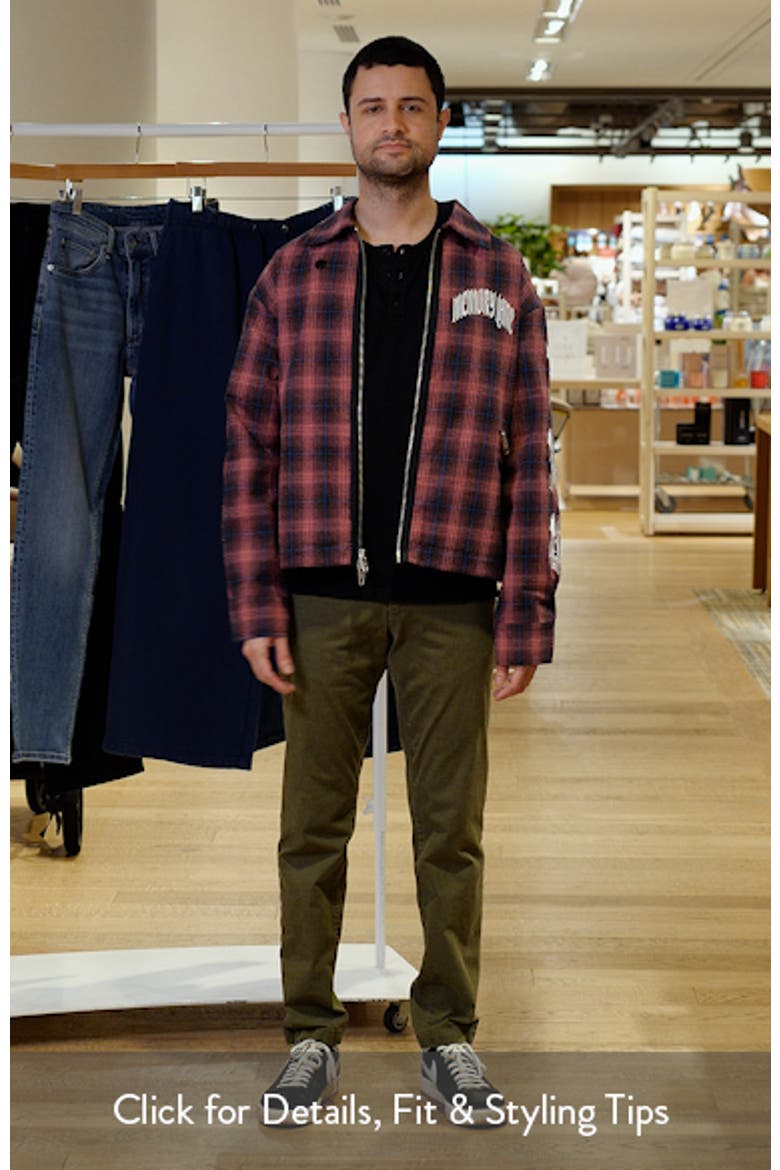 Plaid Zip Jacket video