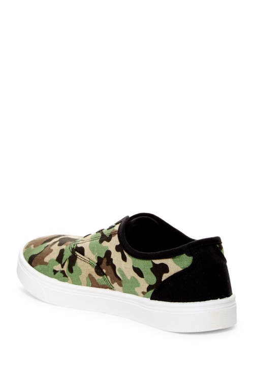 Oomphies Robin Lace-less Sneaker In Camo