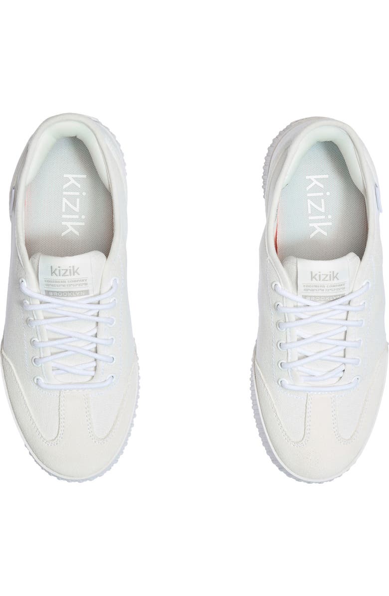 Kizik Brooklyn Hands-Free Sneaker, Alternate, color, Bright White