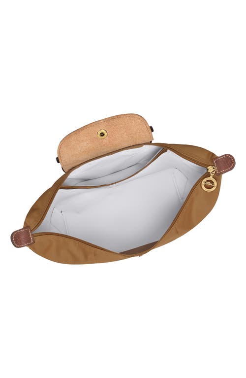 Longchamp Medium Le Pliage Backpack In Brown