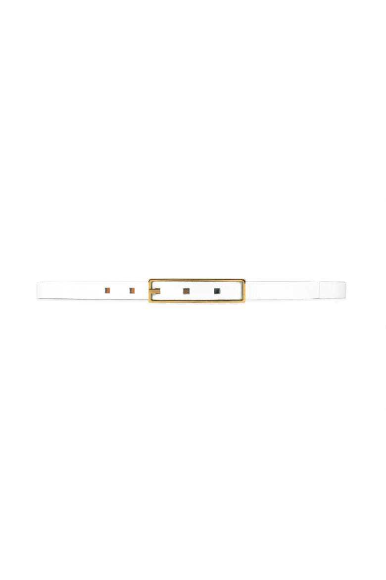 La Ravissante Belt, Main, color, White