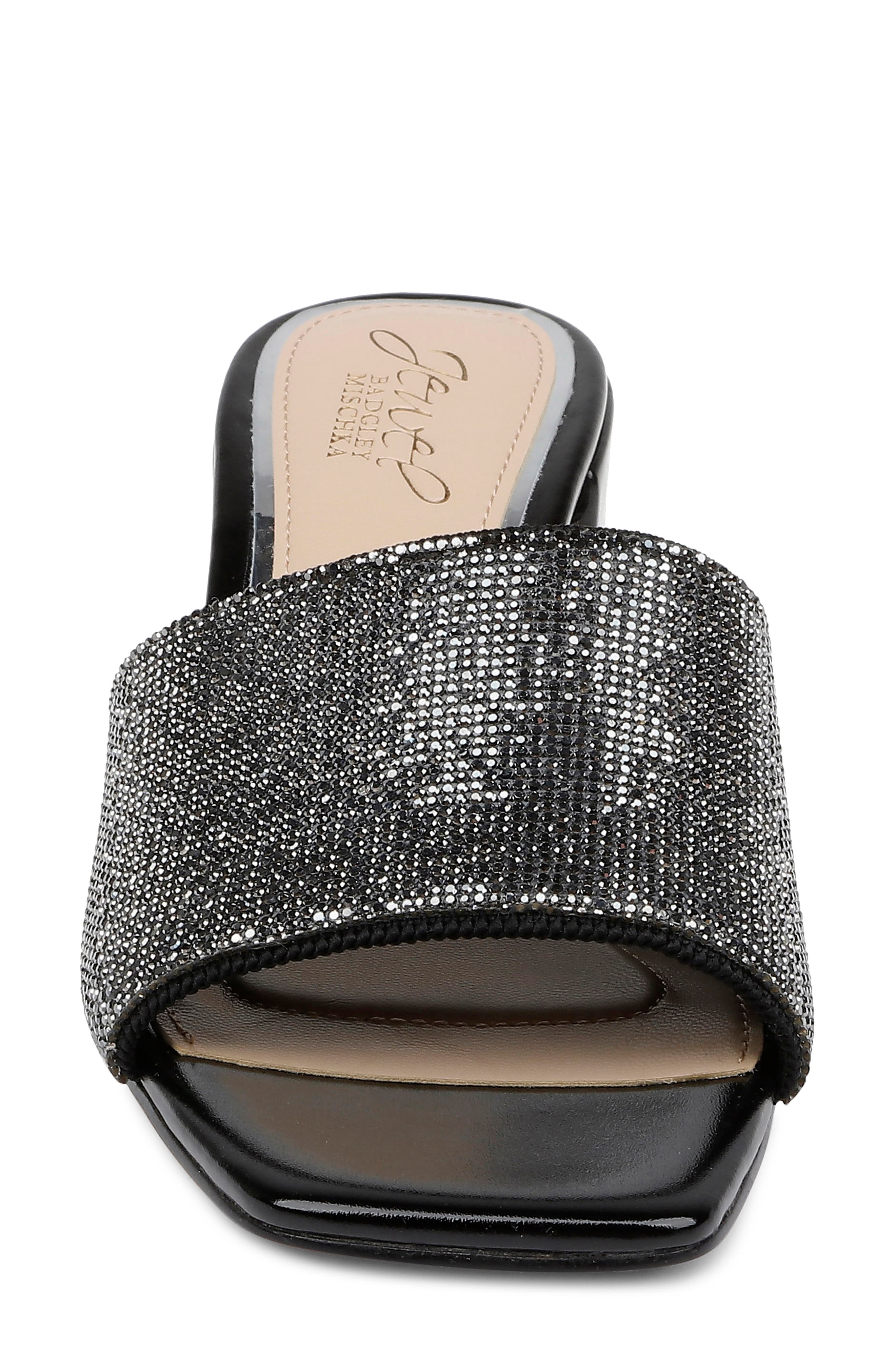 Jewel Badgley Mischka Harlyn Slide Sandal, Alternate, color, 