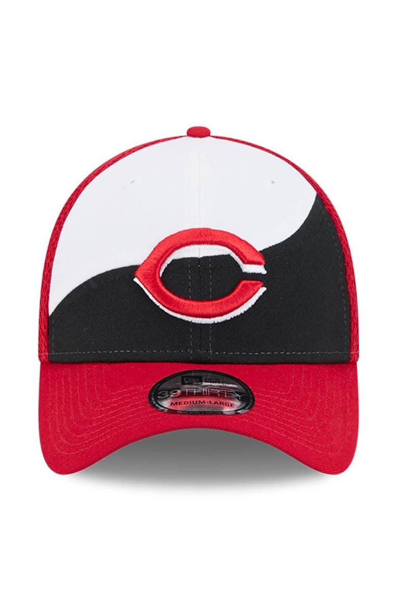 New Era Men's New Era  Red/Navy Cincinnati Reds 2025 Spring Training 39THIRTY Flex Hat, Alternate, color, 