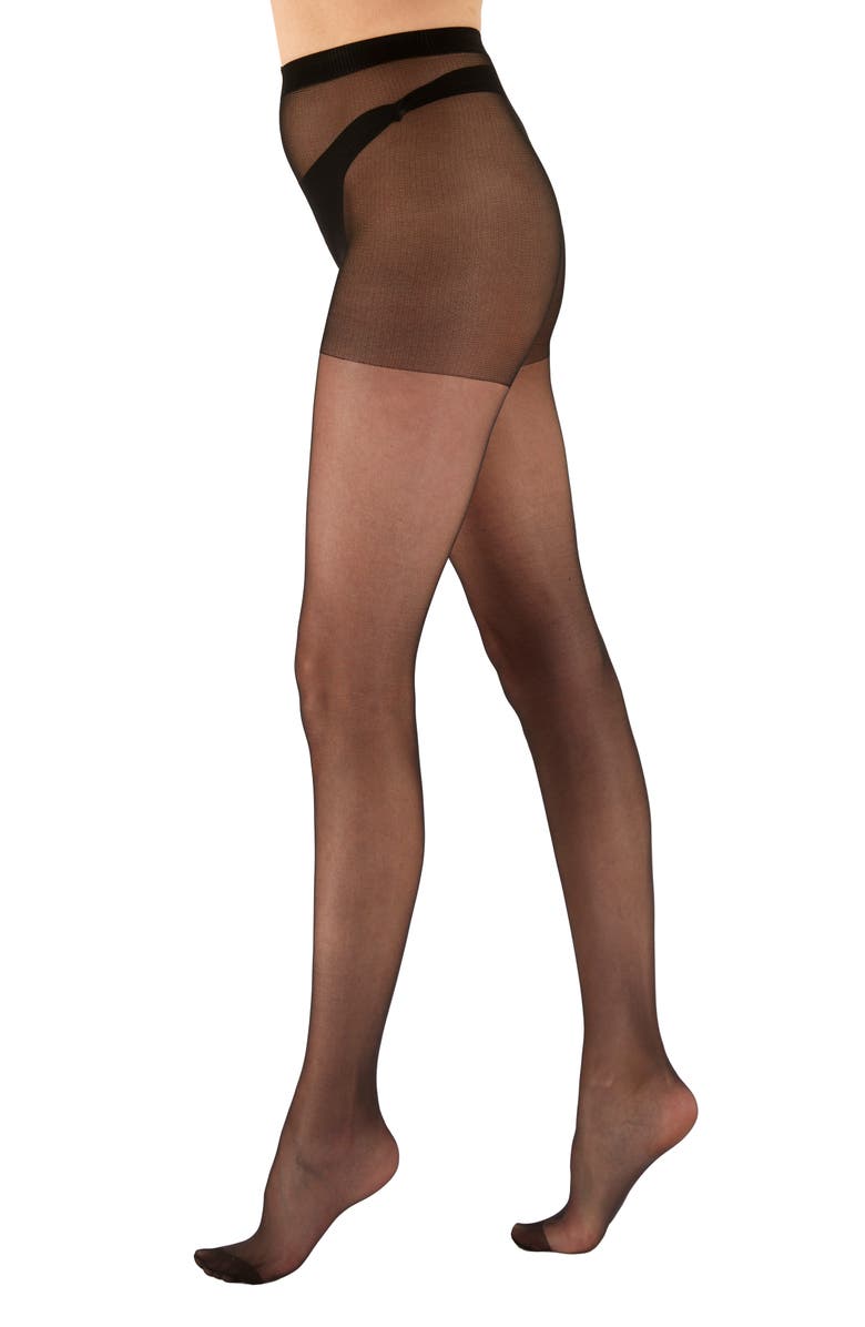 Pretty Polly 2-Pack Glossy Tights, Main, color, 