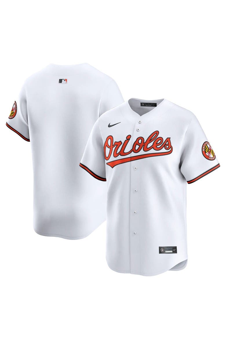 Men's Nike White Baltimore Orioles Home Limited Jersey, Alternate, color, White