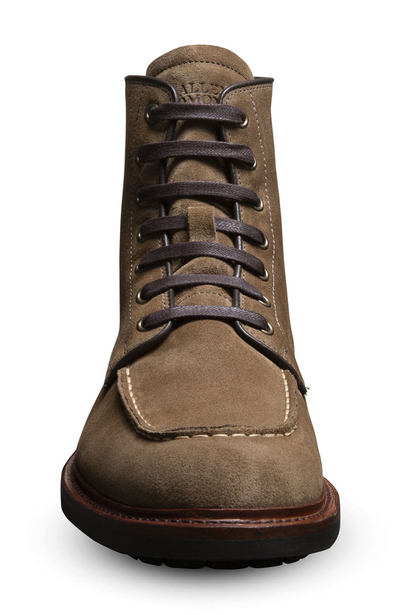Allen Edmonds Carter Moc Toe Boot, Alternate, color, Brown