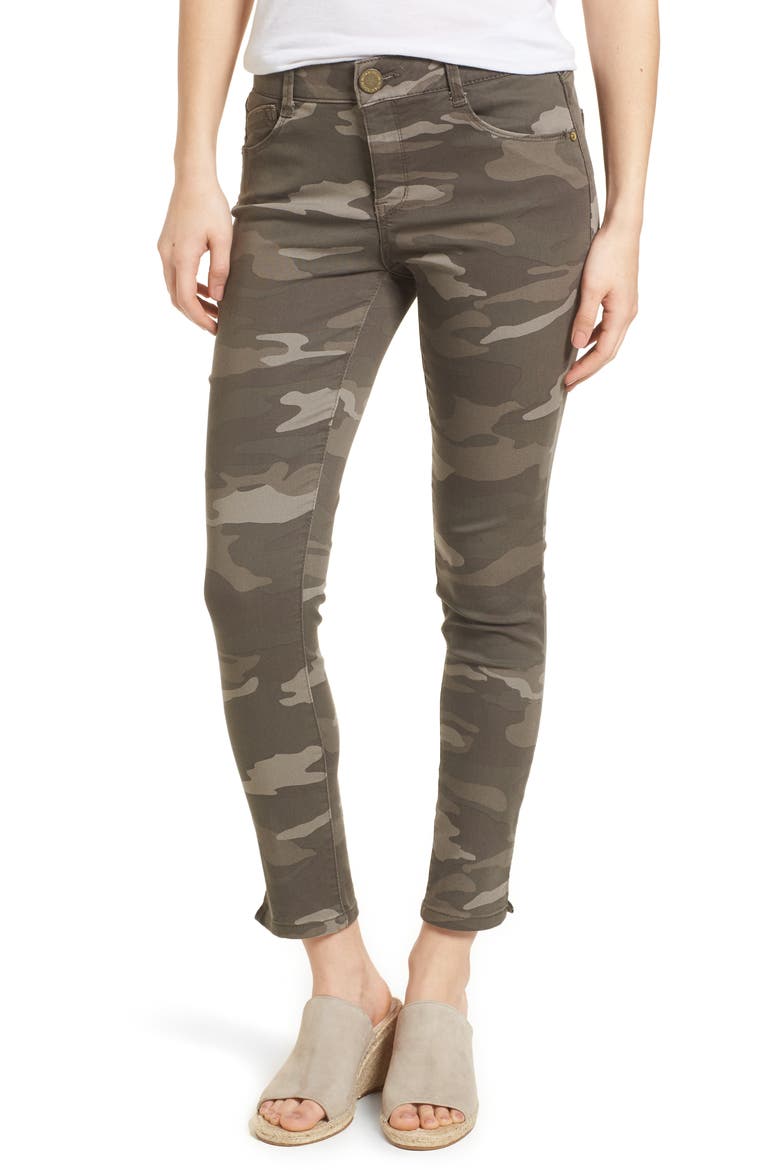 Ab-Solution Camo Ankle Skimmer Pants, Main, color, MR. MUSHROOM