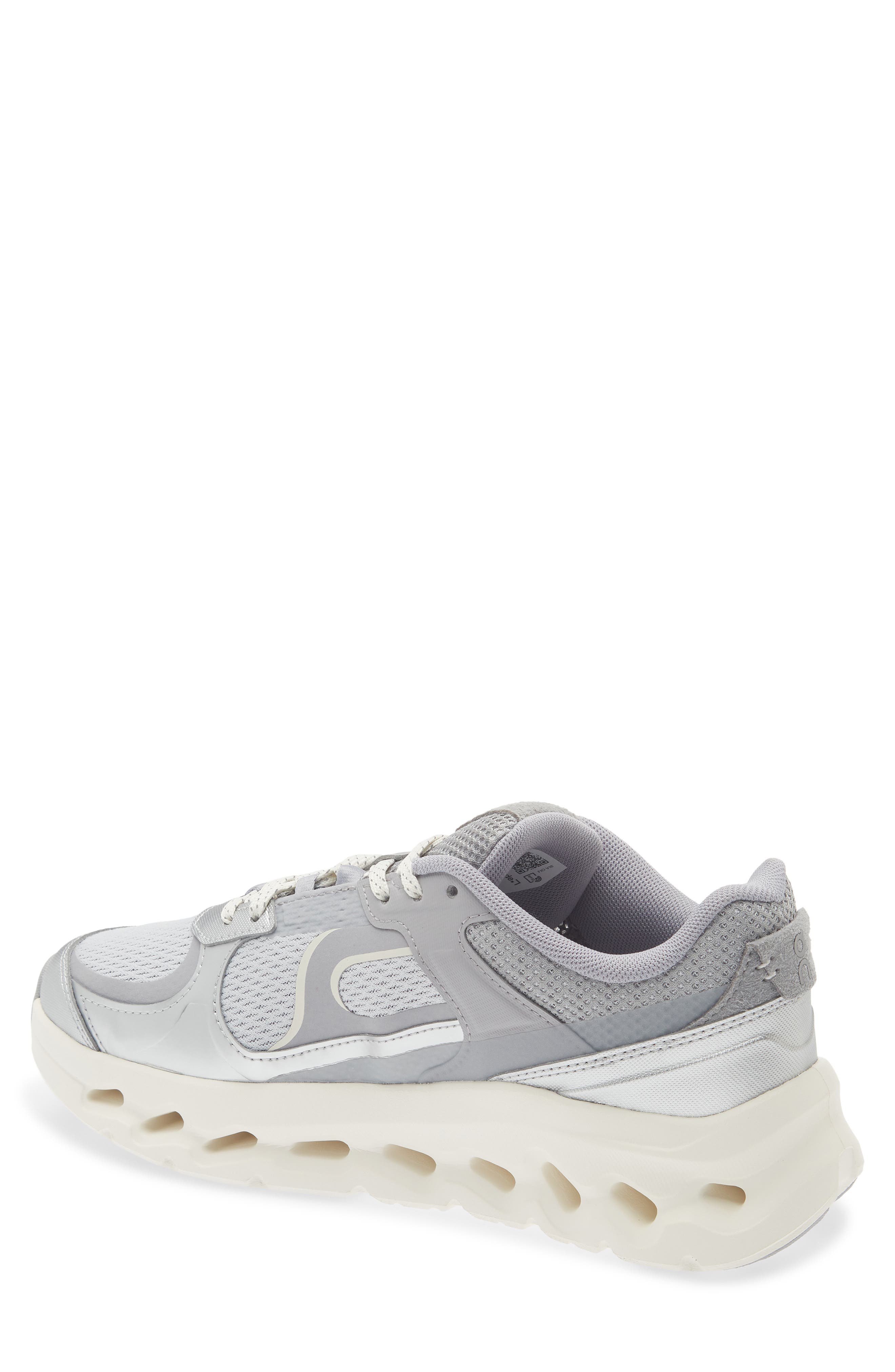Cloudtilt Arc Running Shoe, Alternate, color, ALLOY/ IVORY
