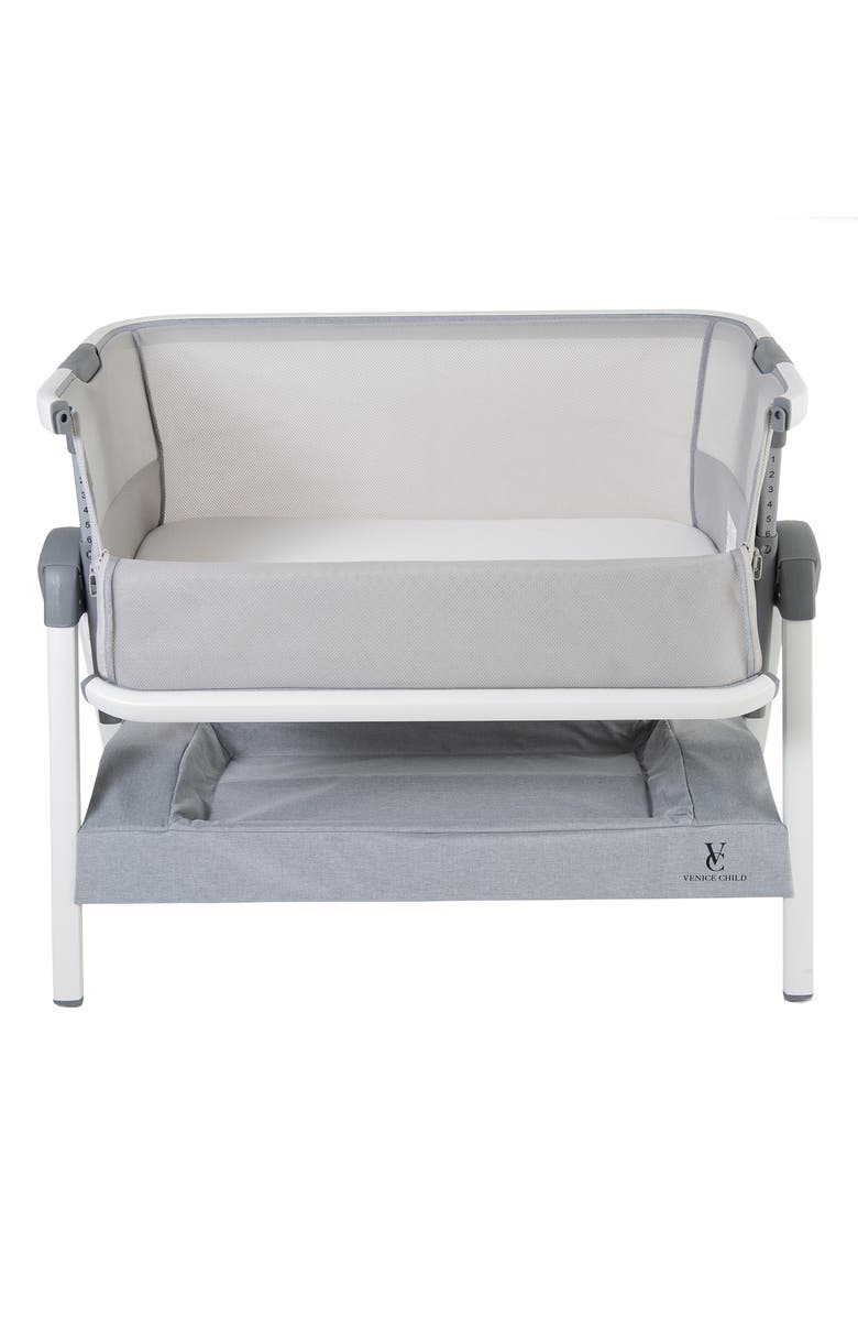Venice Child California Dreaming Portable Bedside Bassinet, Alternate, color, 