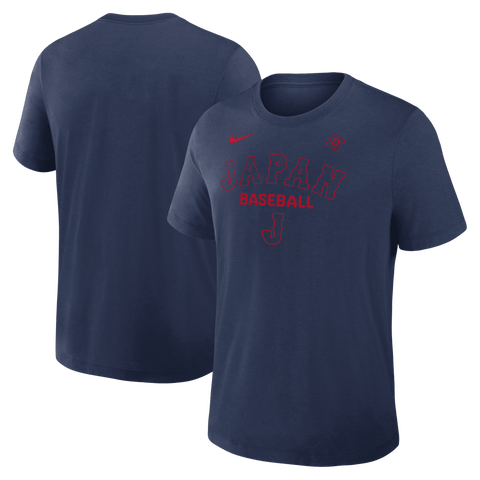 Men's Nike Navy Japan Baseball 2026 World Baseball Classic Authentic Collection Early Work Dri-FIT Tri-Blend T-Shirt