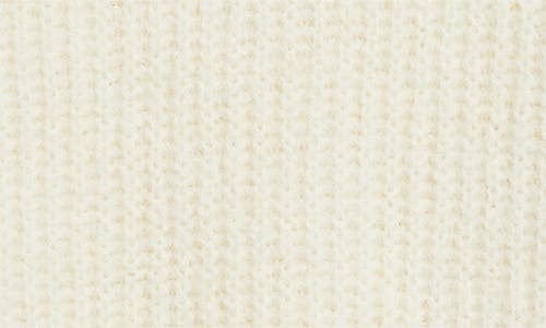 Open Edit Oversize Fuzzy Sweater In White