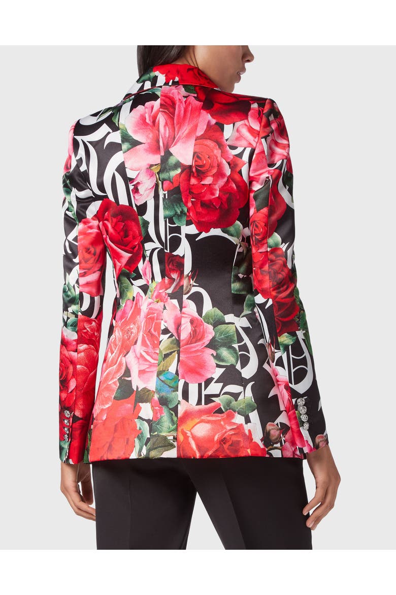 Blazer Women, Alternate, color, black/rose