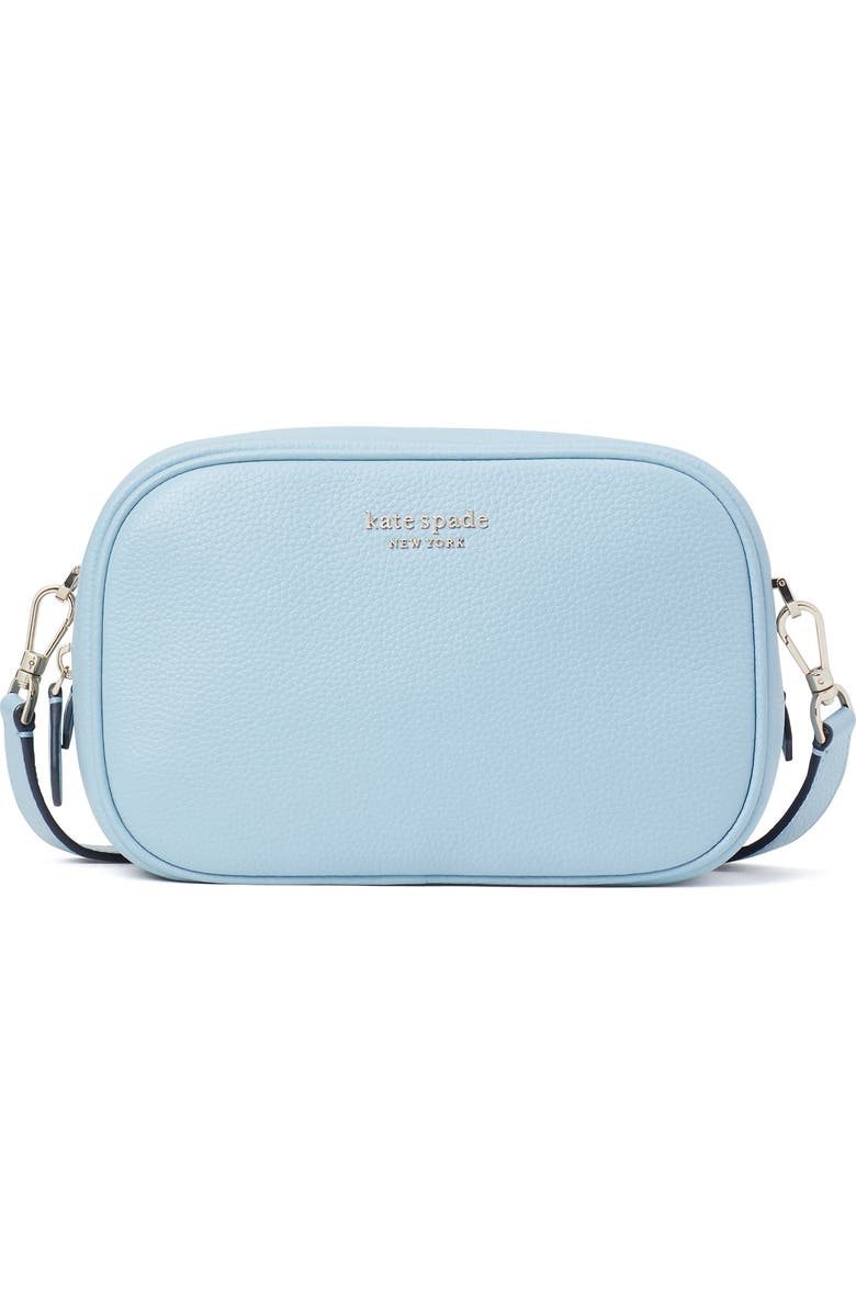 Kate Spade New York astrid medium pebbled leather camera bag, Main, color,