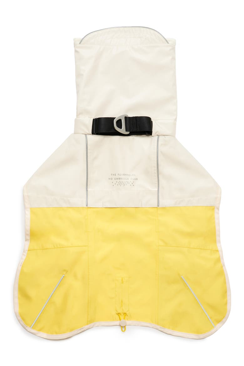 Venture Pet Rain Jacket, Main, color, YELLOW