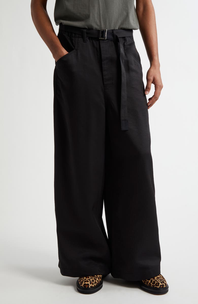 Sacai Spiewak Belted Pants, Main, color,