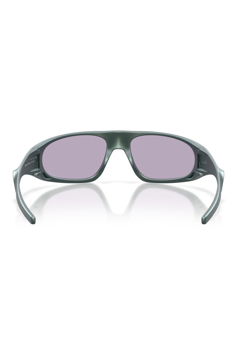 Gender Inclusive Neoforma 60mm Oval Sunglasses, Alternate, color, MATTE BLUE/ SILVER COLORSHIFT