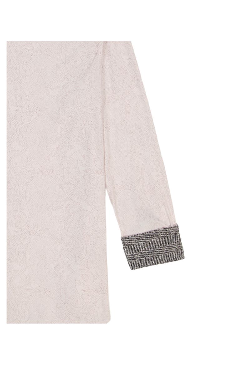 Thurston Paisley Knit Button-Up Shirt, Alternate, color, LIGHT PINK