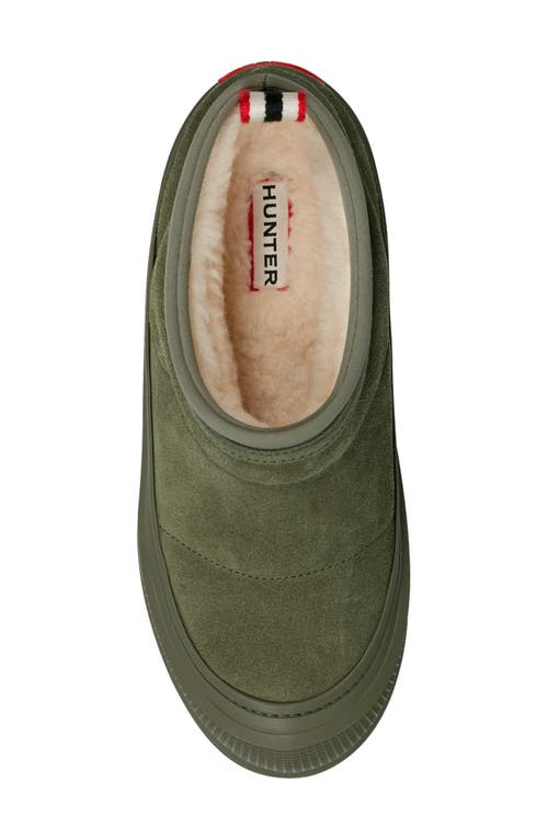Hunter Askern Waterproof Suede Platform Bootie