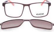 LOTTO 55mm Rectangular Optical Glasses