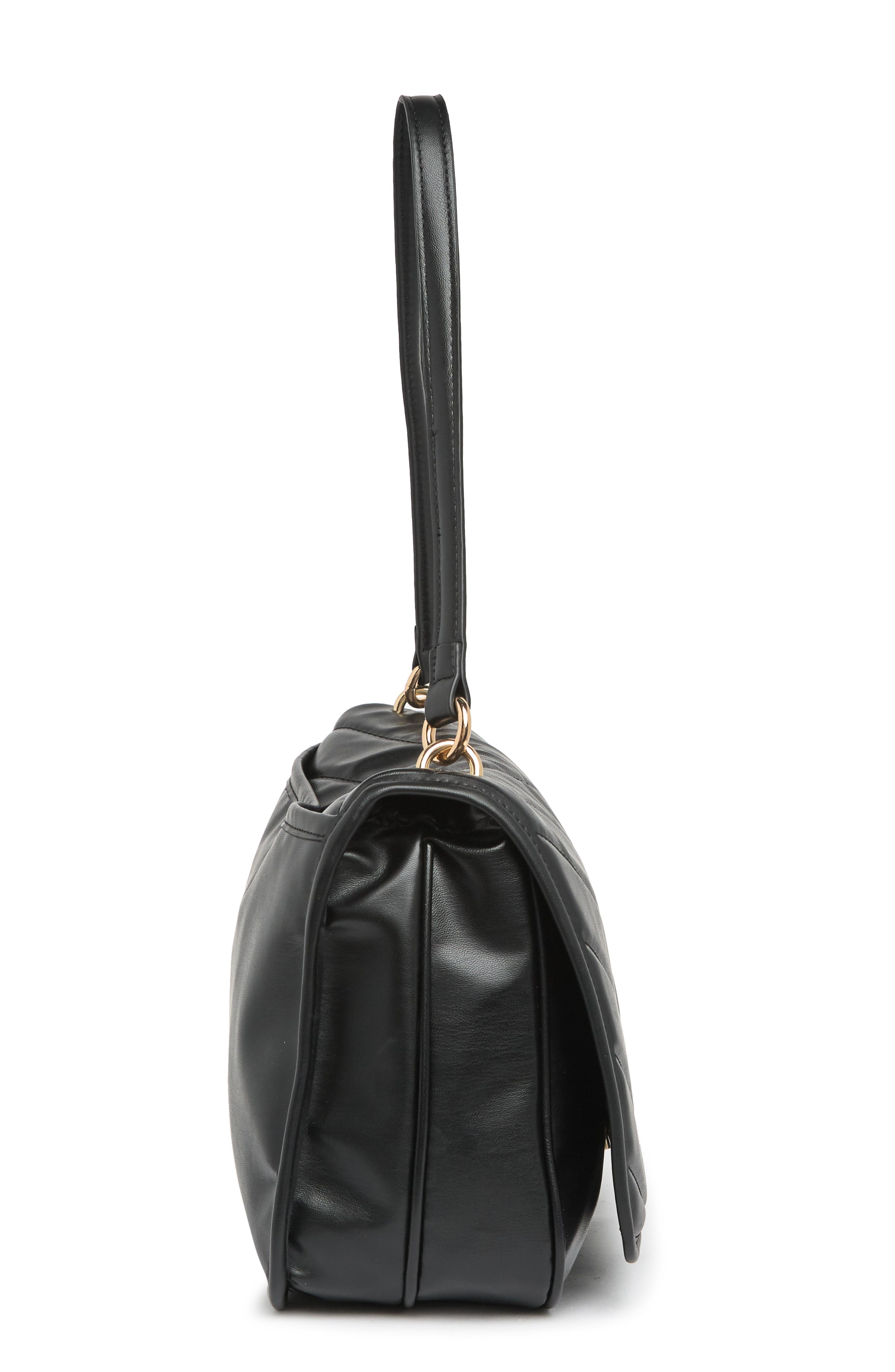 Steve Madden Whitley Quilted Flap Crossbody Bag, Alternate, color, 