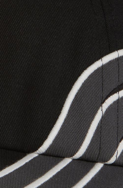 Icecream Starter Baseball Cap In Black