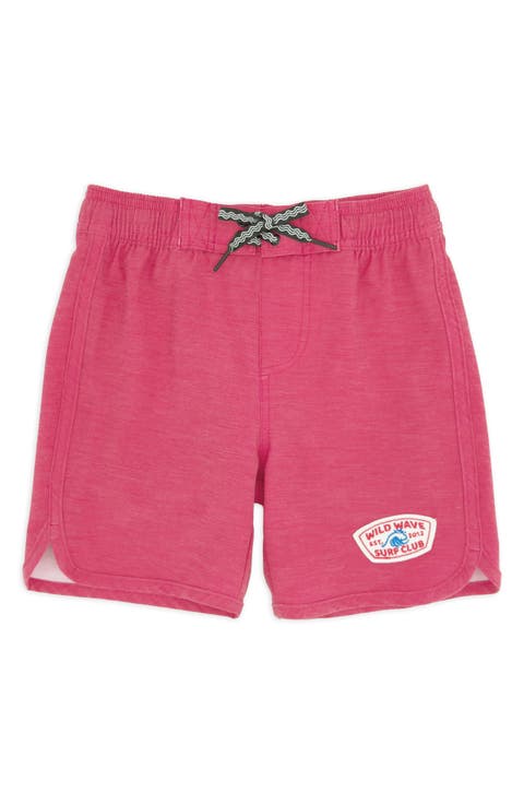 Kids' Solid Board Shorts (Little Kid)